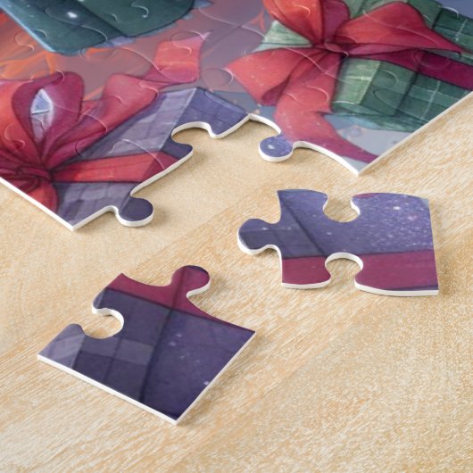 Quebra-Cabeça (Puzzle) A Hora dos Presentes Legpuzzel (Zijkant)