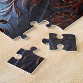 Quebra-Cabeça (Puzzle) Boneco de Neve Estiloso Legpuzzel (Zijkant)