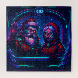 Quebra-Cabeça (Puzzle) CiberNatalPunk Legpuzzel