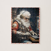 Quebra-Cabeça (Puzzle) Natal Cyberpunk Legpuzzel (Verticaal)