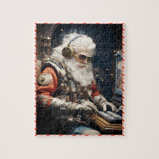 Quebra-Cabeça (Puzzle) Natal Cyberpunk Legpuzzel (Verticaal)