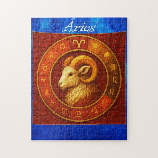 Quebra-Cabeça (Puzzle) Signo de Áries Legpuzzel (Verticaal)