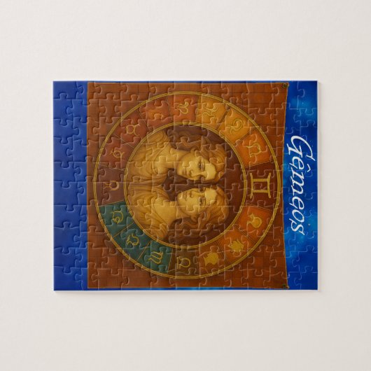 Quebra-Cabeça (Puzzle) Signo de Gêmeos Legpuzzel (Horizontaal)