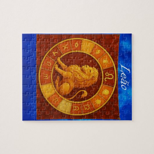 Quebra-Cabeça (Puzzle) Signo de Leão Legpuzzel (Horizontaal)