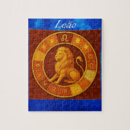 Quebra-Cabeça (Puzzle) Signo de Leão Legpuzzel