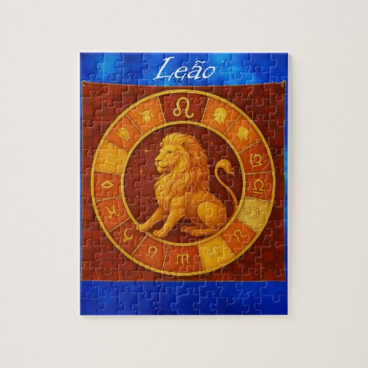 Quebra-Cabeça (Puzzle) Signo de Leão Legpuzzel (Verticaal)