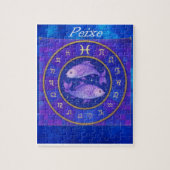 Quebra-Cabeça (Puzzle) Signo de Peixes Legpuzzel (Verticaal)
