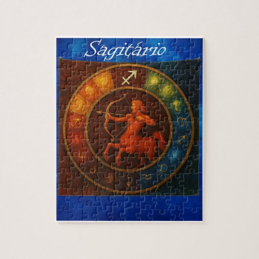Quebra-Cabeça (Puzzle) Signo de Sagitário Legpuzzel (Verticaal)