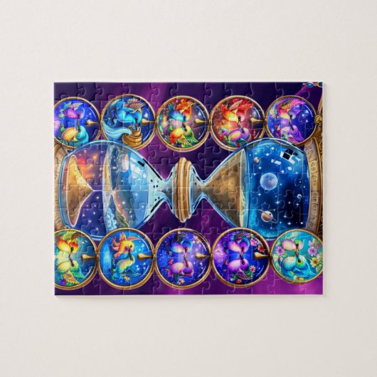 Quebra-Cabeça (Puzzle) Tempo dos Beija-Flores Legpuzzel (Horizontaal)