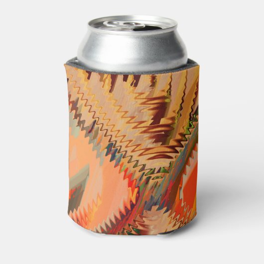 Quebra de cor com ziguezague ou efeito de onda blikjeskoeler (Blikje Achterkant)