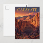 Quebrada de las Conchas Briefkaart (Voorkant / Achterkant)