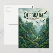 Quebrada de los Cuervos Briefkaart (Voorkant / Achterkant)
