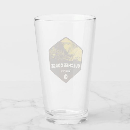 Quechee Gorge State Park Vermont Glas (Achterkant)