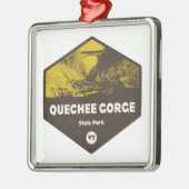 Quechee Gorge State Park Vermont Metalen Ornament (Links)