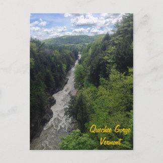 Quechee Gorge, Vermont Briefkaart
