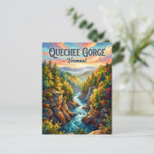 Quechee Gorge Vermont Briefkaart (Staand voorkant)
