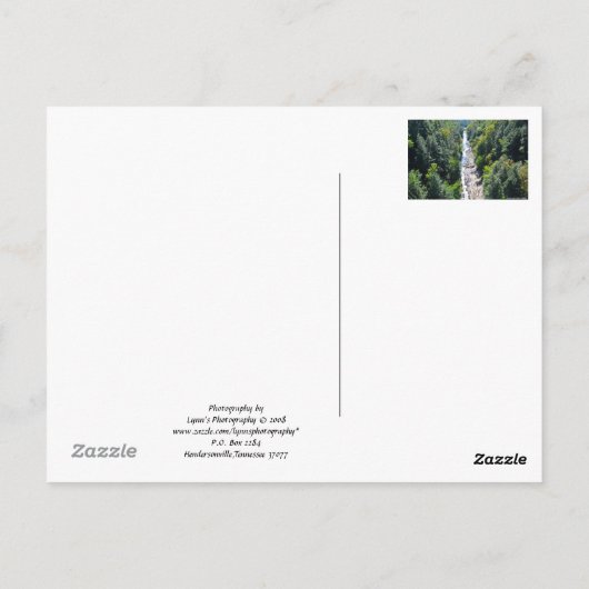 Quechee Gorge, Vermont - Briefkaart (Achterkant)