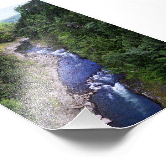 Quechee Gorge, Vermont Foto Afdruk (Hoek)