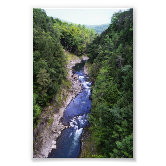 Quechee Gorge, Vermont Foto Afdruk (Voorkant)