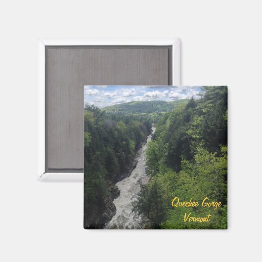 Quechee Gorge, Vermont Magneet (Voorkant / Achterkant)