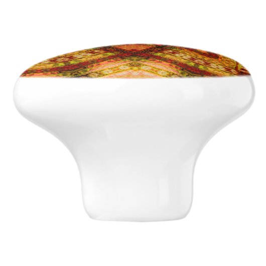 Quechua Mandala Taquina Custom Knob Keramische Knop (Zijkant)