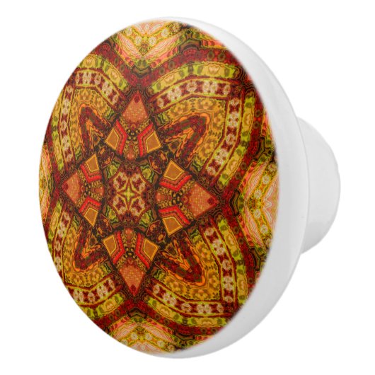 Quechua Mandala Taquina Custom Knob Keramische Knop (Rechts)