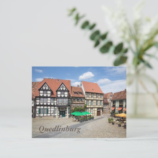 Quedlinburg Briefkaart (Staand voorkant)