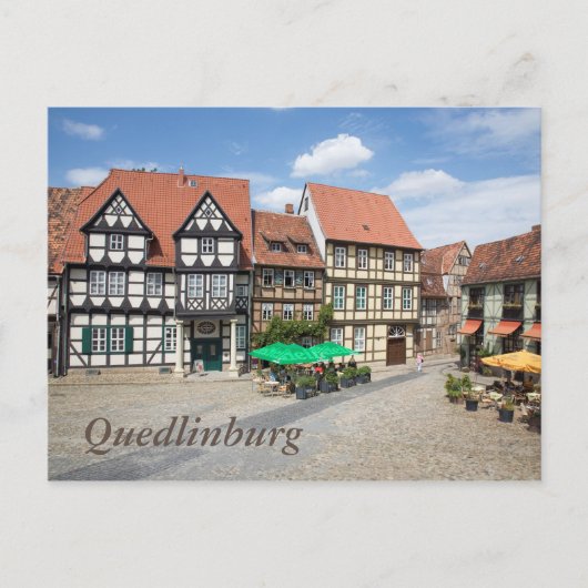 Quedlinburg Briefkaart (Voorkant)