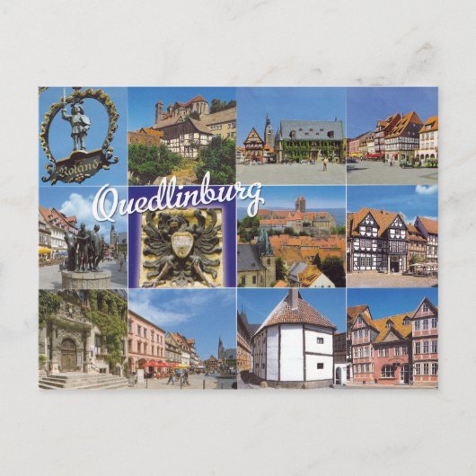 Quedlinburg - Briefkaart (Voorkant)