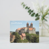 Quedlinburg Castle Briefkaart (Staand voorkant)