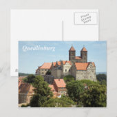 Quedlinburg Castle Briefkaart (Voorkant / Achterkant)