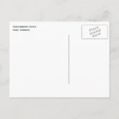 Quedlinburg Castle, Harz, Duitsland Briefkaart (Achterkant)