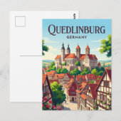 Quedlinburg Duitsland Briefkaart (Voorkant / Achterkant)