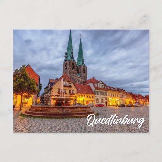 Quedlinburg, Duitsland Briefkaart (Voorkant)