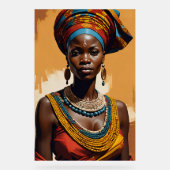 Queen 1 Acryl Teken Bord (Voorkant)