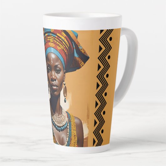 Queen 1 Latte Mok (Rechterhoek)