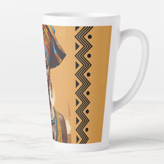 Queen 1 Latte Mok (Rechts)