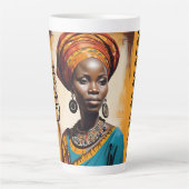 Queen 2 Latte Mok (Voorkant)