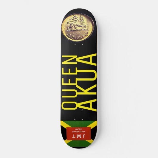 QUEEN AKUA Skateboard (Voorkant)