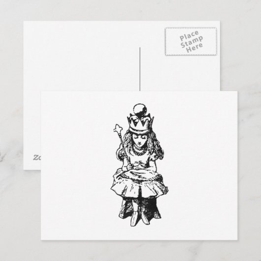 Queen Alice Briefkaart (Voorkant / Achterkant)