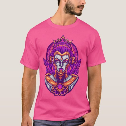 Queen Alien Invasion Ufo T-shirt (Voorkant)