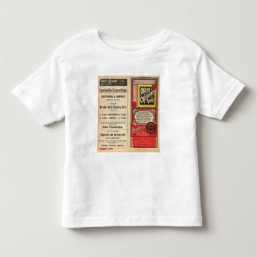 Queen and Crescent Route Kinder Shirts (Voorkant)
