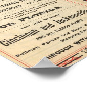 Queen and Crescent Route Poster (Hoek)