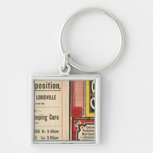 Queen and Crescent Route Sleutelhanger (Voorkant)