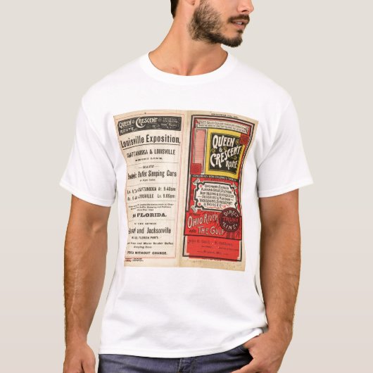 Queen and Crescent Route T-shirt (Voorkant)