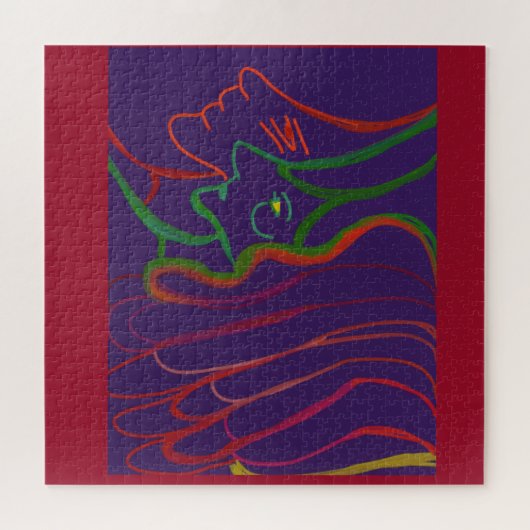 Queen and Her King Jigsaw Puzzle Legpuzzel (Horizontaal)