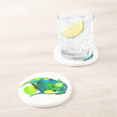 Queen Angelfish Onderzetter (Zijkant)