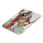 Queen Anna Nzinga (1583-1663), uit 'Receuil des E' Magneet (Linkerzijde)