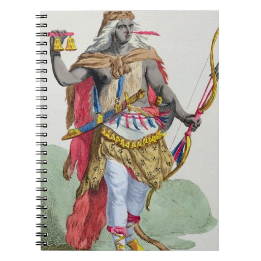 Queen Anna Nzinga (1583-1663), uit 'Receuil des E' Notitieboek (Voorkant)