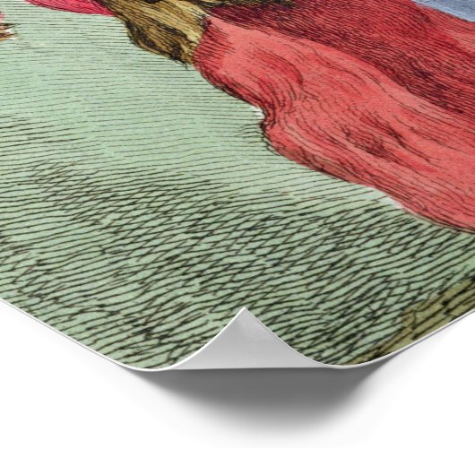 Queen Anna Nzinga (1583-1663), uit 'Receuil des E' Poster (Hoek)